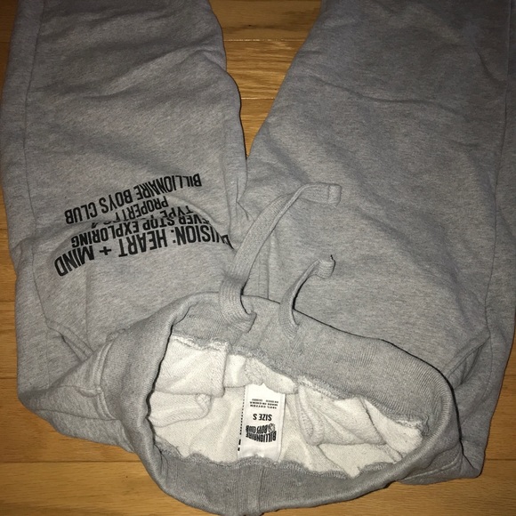 Billionaire Boys Club Gray Sweatpants Mens SMALL - Picture 8 of 8
